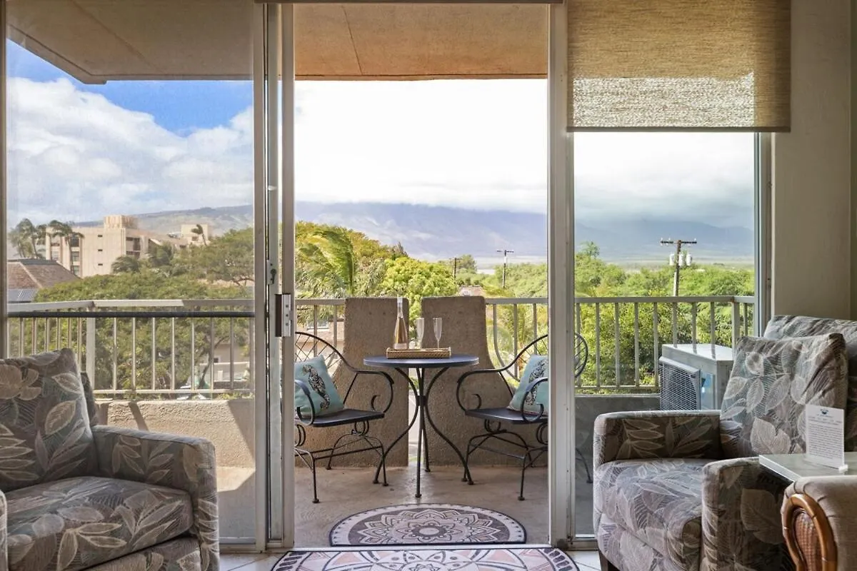 Nani Kai Hale 403- Top Floor 1 Bedroom With Ac & Partial Ocean View Kihei Apartment