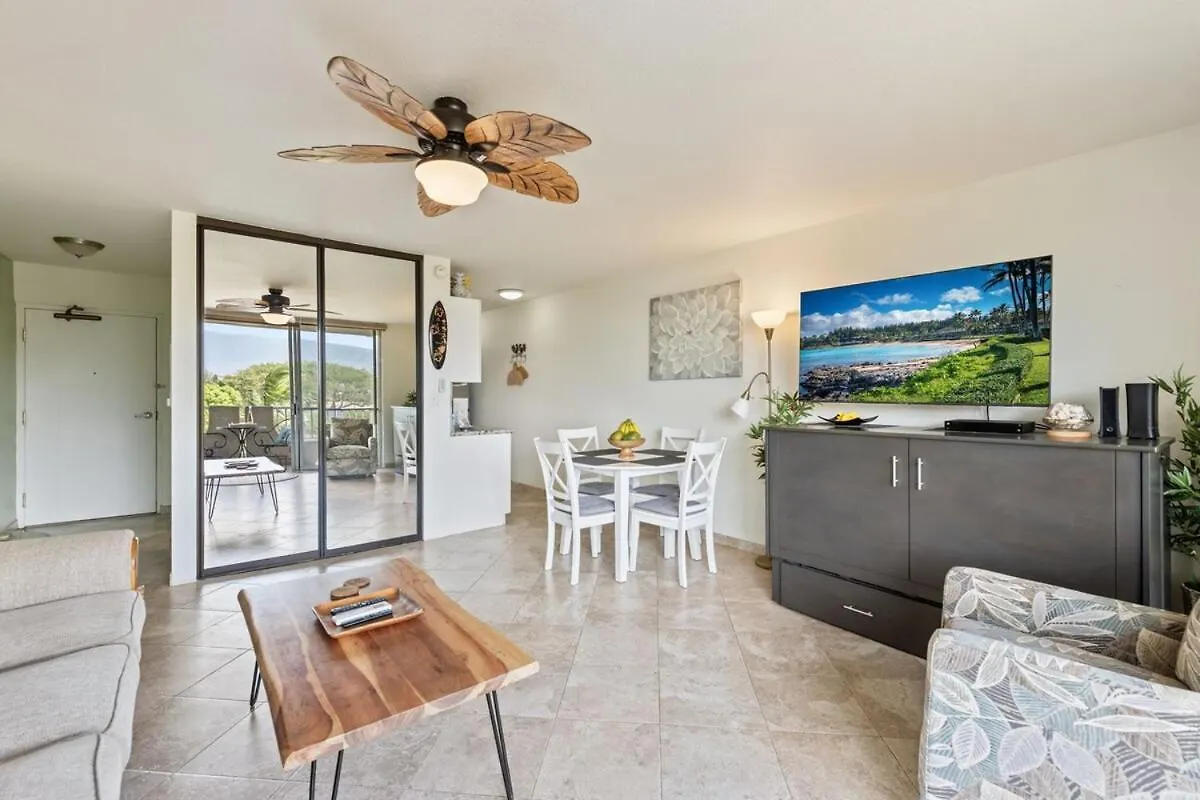Nani Kai Hale 403- Top Floor 1 Bedroom With Ac & Partial Ocean View Kihei Apartment