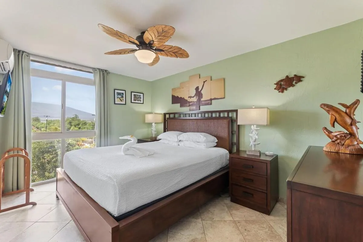 Apartment Nani Kai Hale 403- Top Floor 1 Bedroom With Ac & Partial Ocean View Kihei