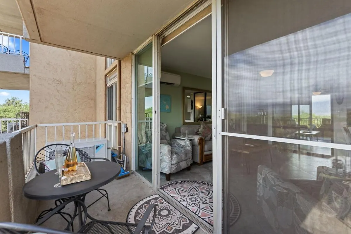 Nani Kai Hale 403- Top Floor 1 Bedroom With Ac & Partial Ocean View Kihei