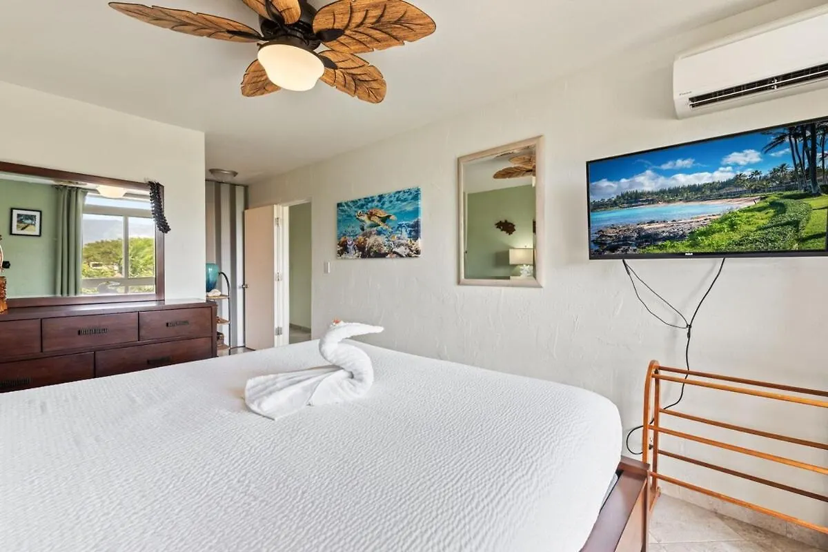 Nani Kai Hale 403- Top Floor 1 Bedroom With Ac & Partial Ocean View Kihei 0*,
